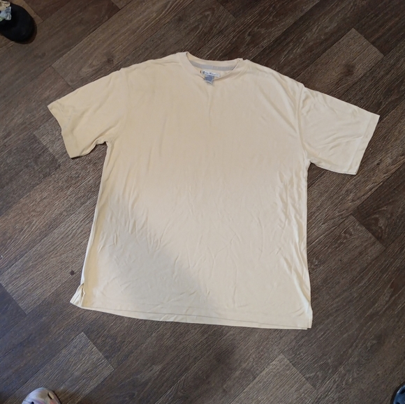 & Other Stories Cream Short Sleeve Tee - Picture 2 of 4